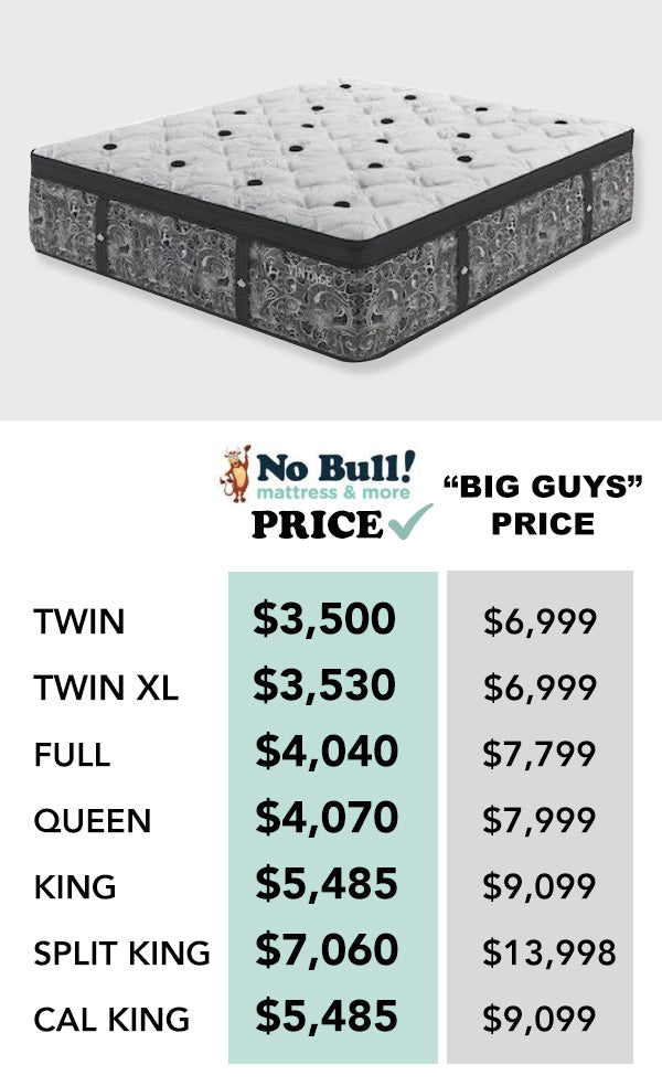 15” Handcrafted Plush Euro Top